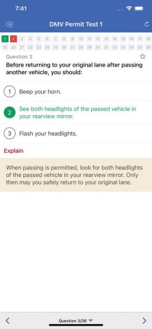DMV Practice Test — 2026 для iOS — скриншот 4