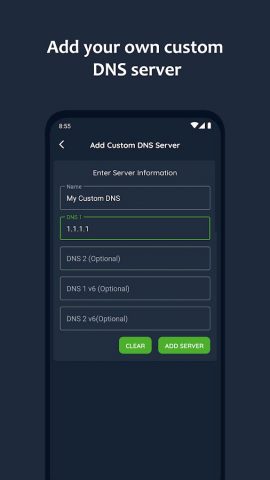 DNS Changer — IPv4 & IPv6 для Android — скриншот 5