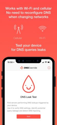 DNS Override — скриншот 3