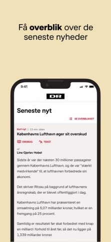 DR Nyheder для iOS — скриншот 3