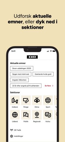 DR Nyheder для iOS — скриншот 5