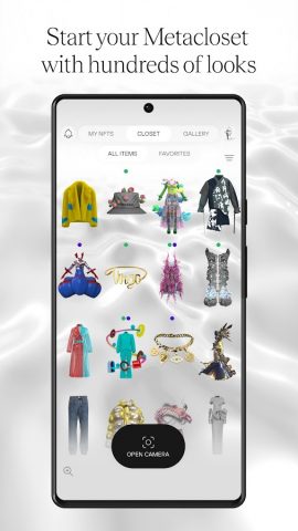 DRESSX FASHION METAVERSE для Android — скриншот 1
