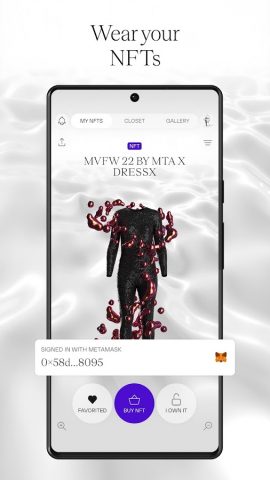 DRESSX FASHION METAVERSE для Android — скриншот 4