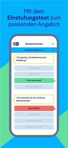 DW Learn German для Android — скриншот 4
