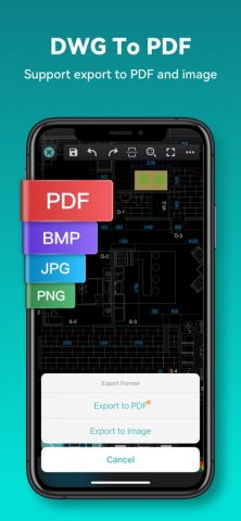 DWG FastView-CAD design viewer для iOS — скриншот 3