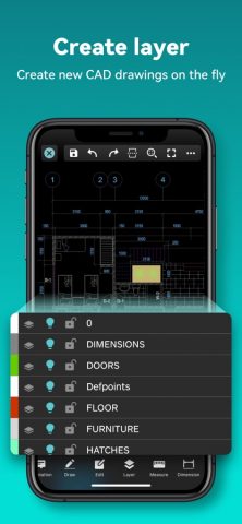 DWG FastView-CAD design viewer для iOS — скриншот 5