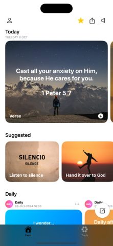 Daily Bible Verse & Motivation для iOS — скриншот 2