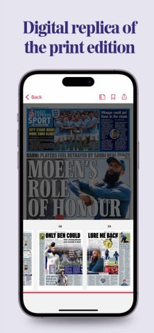 Daily Express Newspaper для iOS — скриншот 5