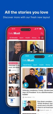 Daily Mail: Breaking News для iOS — скриншот 2