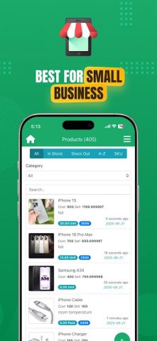 Daily Sales Record для Android — скриншот 4