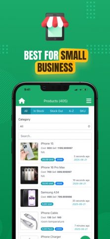 Daily Sales Record — POS, CRM для iOS — скриншот 4