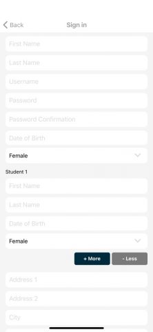 Dance Studio Manager для iOS — скриншот 4