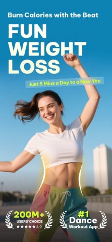 Dancefitme: Fun Workouts для iOS — скриншот 1