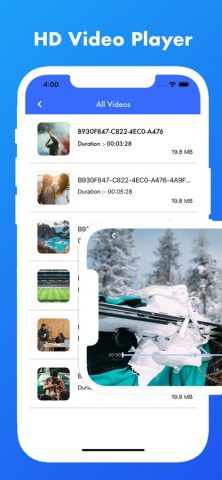 Dark Play — HD Video Player для iOS — скриншот 2