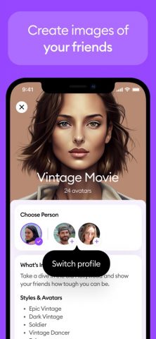 Dawn AI — Avatar generator для iOS — скриншот 5
