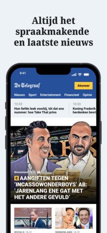 De Telegraaf для iOS — скриншот 1