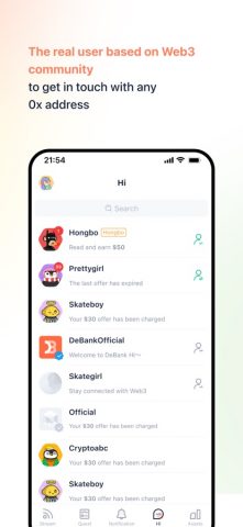 DeBank Crypto & DeFi Portfolio для iOS — скриншот 1