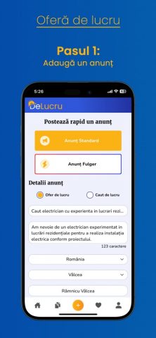 DeLucru – Joburi și Servicii для iOS — скриншот 3