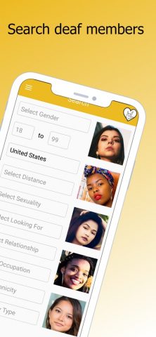 Deaf And Dating — ASL Chat для iOS — скриншот 4