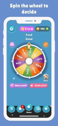 Decision Maker: Spin the Wheel для iOS — скриншот 1