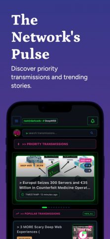 Deep Web & Dark Web для iOS — скриншот 2
