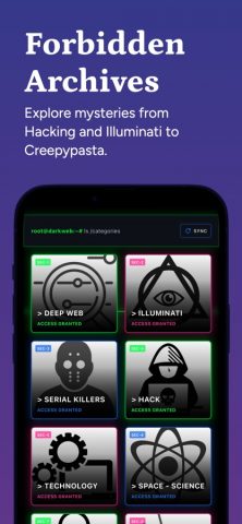 Deep Web & Dark Web для iOS — скриншот 4