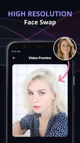 DeepFacer: Face Swap AI Video для Android — скриншот 3