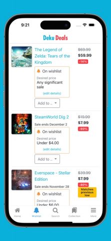 Deku Deals для iOS — скриншот 3