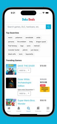 Deku Deals для iOS — скриншот 4