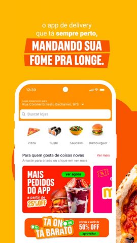 Delivery Much: Pedir Comida для Android — скриншот 1