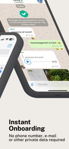 Delta Chat для iOS — скриншот 2