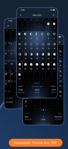 Deluxe Moon • Лунный календарь для iOS — скриншот 3