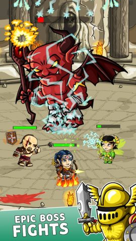Demon Hunting AFK: Idle RPG для Android — скриншот 1