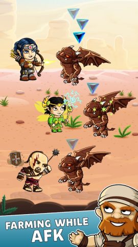 Demon Hunting AFK: Idle RPG для Android — скриншот 5