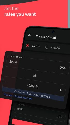 Deriv P2P для Android — скриншот 5