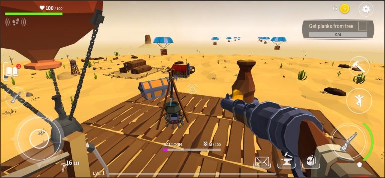 Desert Skies Sandbox Survival для iOS — скриншот 4