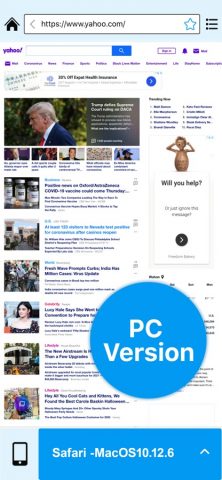 Desktop PC Browser для iOS — скриншот 2