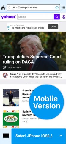 Desktop PC Browser для iOS — скриншот 3