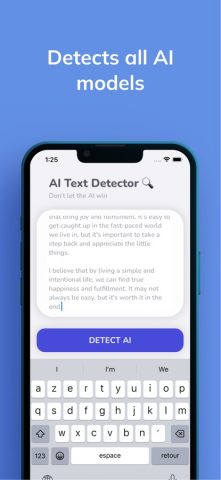 Детектор ИИ & Необнаружимый ИИ для iOS — скриншот 5