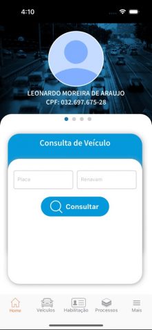 Detran GO ON для iOS — скриншот 3