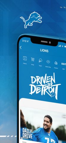 Detroit Lions Mobile для iOS — скриншот 1