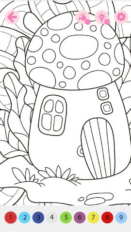 Детская Раскраска по Номерам для Android — скриншот 5