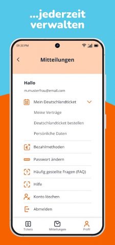 Deutschlandticket App для Android — скриншот 5