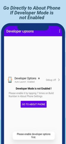 Developer Options для Android — скриншот 4