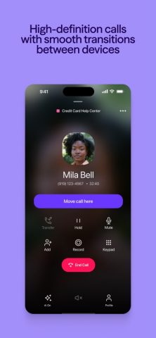 Dialpad для iOS — скриншот 2