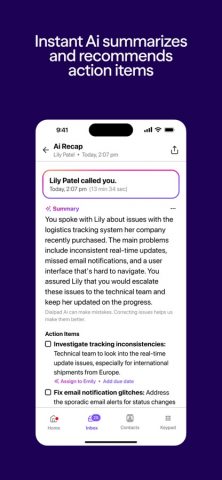 Dialpad для iOS — скриншот 4