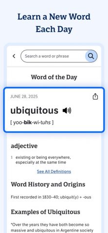 Dictionary.com: English Words для iOS — скриншот 4