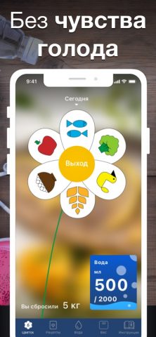 Диета 6 Лепестков: ПП рецепты для iOS — скриншот 1