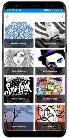 Digital Paintings для Android — скриншот 2