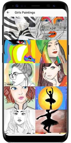 Digital Paintings для Android — скриншот 4